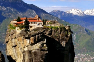 Meteora Rocks and Monasteries